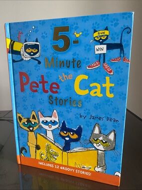 SALE💥 New Pete the Cat 5 Minute Stories Book gifts